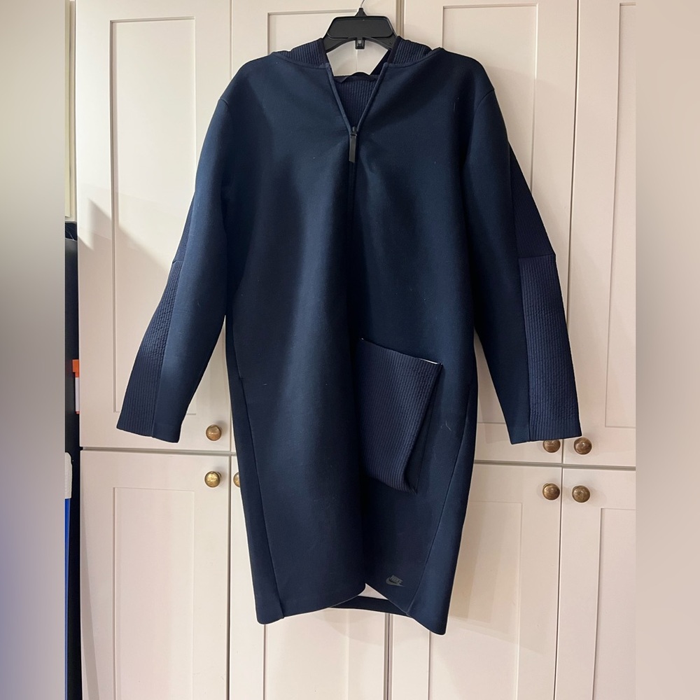NIKE jacket navy blue sportswear tech pack long parka